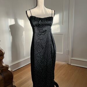 Black Polka Dot Dress